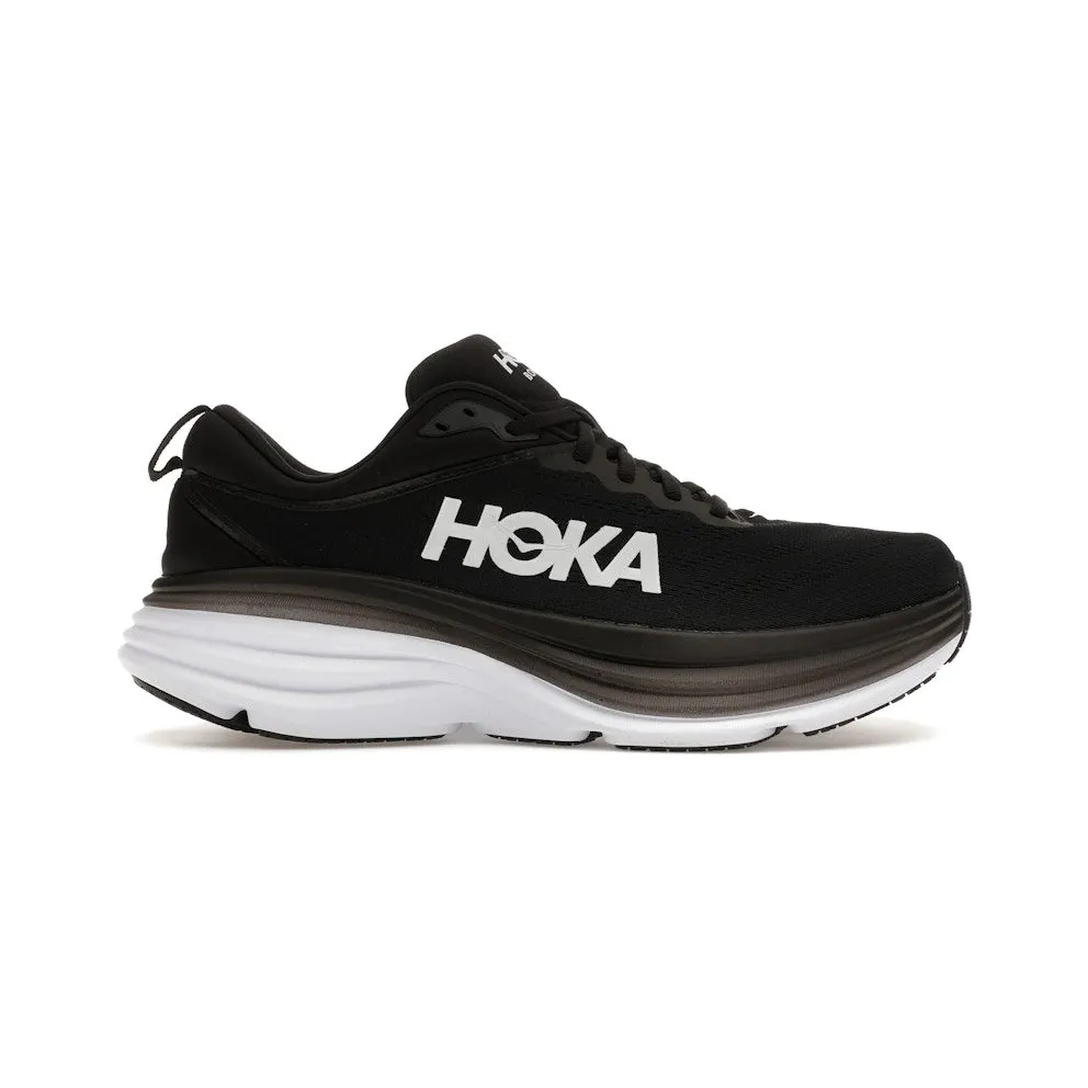 Hoka One Bondi 8 Black White (1123202-BWHT)