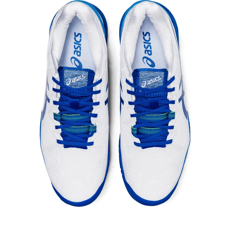 Asics GEL-RESOLUTION 8 White/Tuna Blue (1041A345.960)