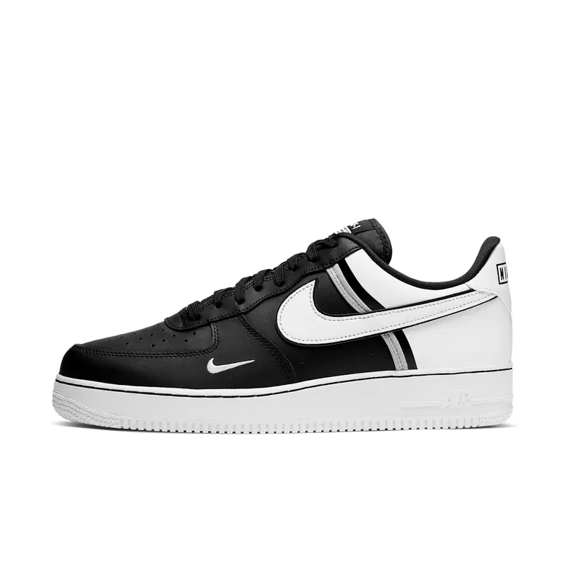 Nike Air Force 1 Low LV8 Black White Black/Black-Wolf Grey-White (CI0061-001)
