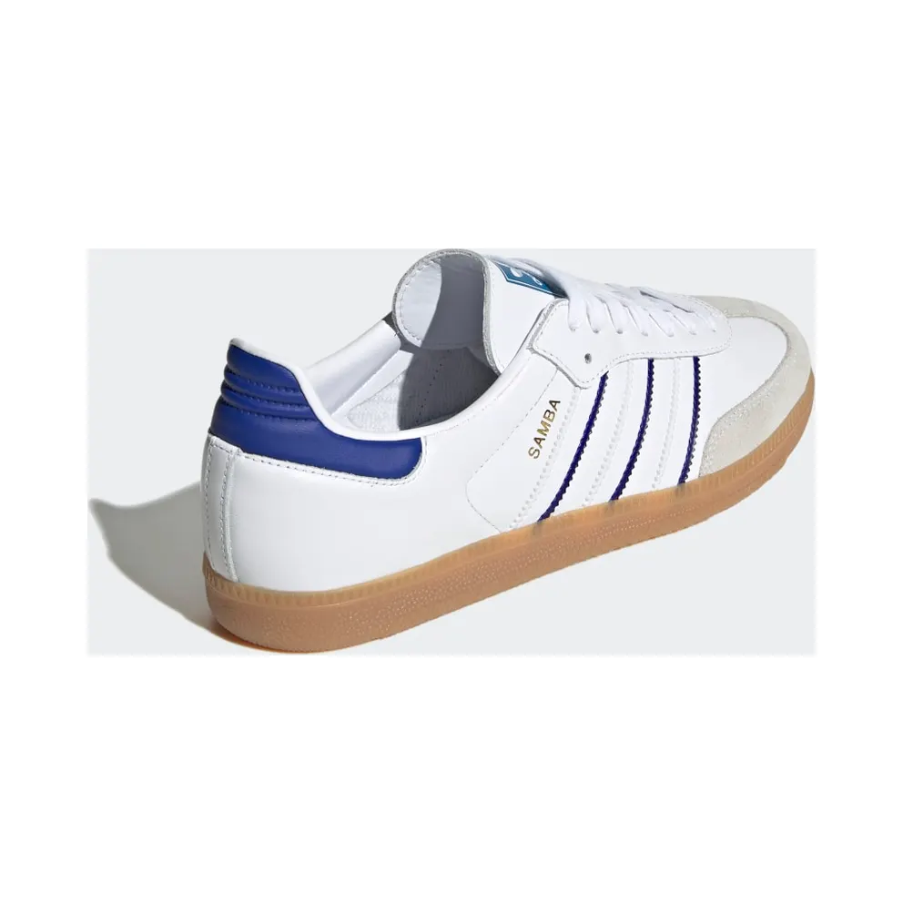 Adidas Samba Cloud White / Lucid Blue / Gum (IG2339)