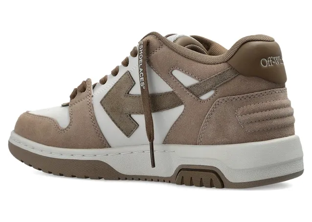 Off-white Out of Office Lace-up “Brown/White” (M189S6L005 RODBR) (4)