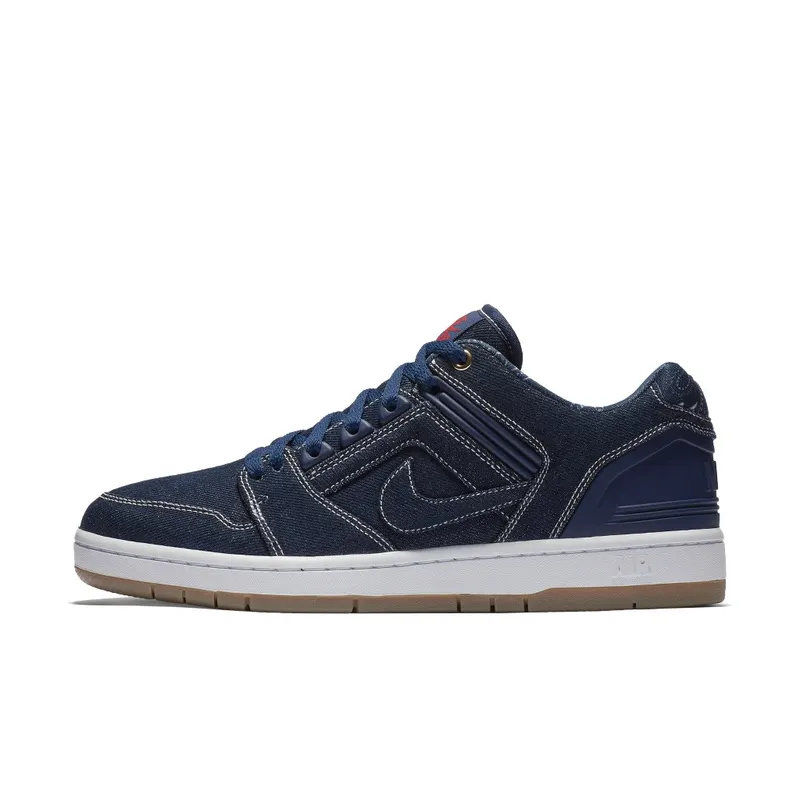 Nike SB Air Force 2 Low Rivals Pack (West) Binary Blue/Binary Blue-White (AO0298-441)