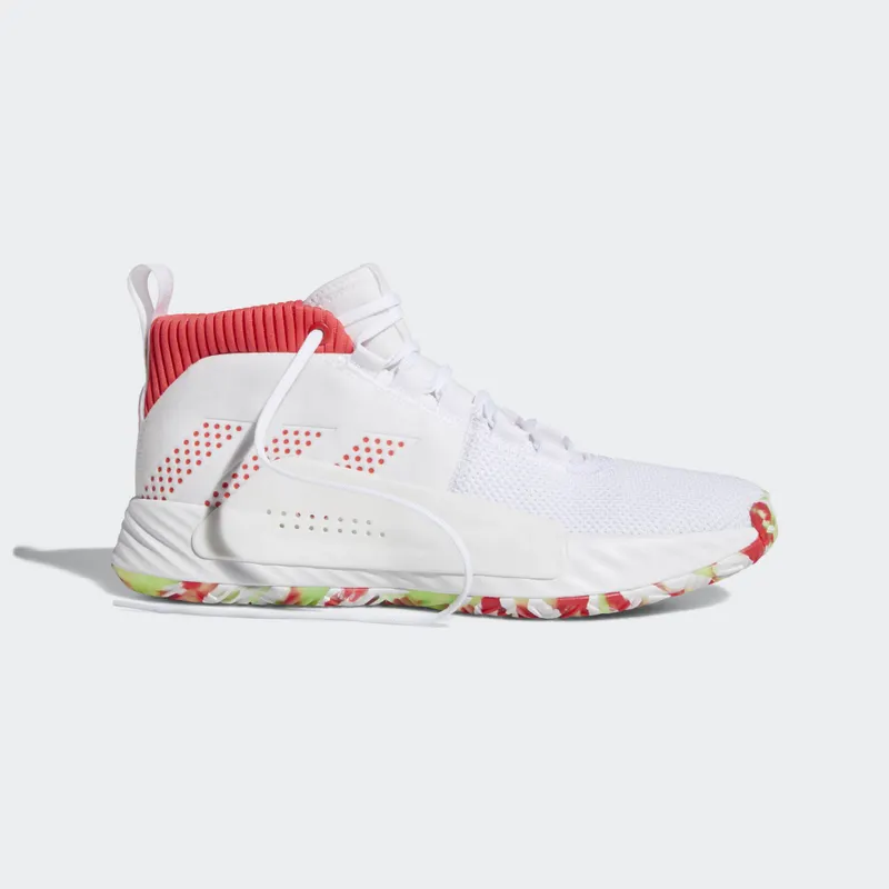 adidas Dame 5 White Multi White/Multi/White (BB9312)