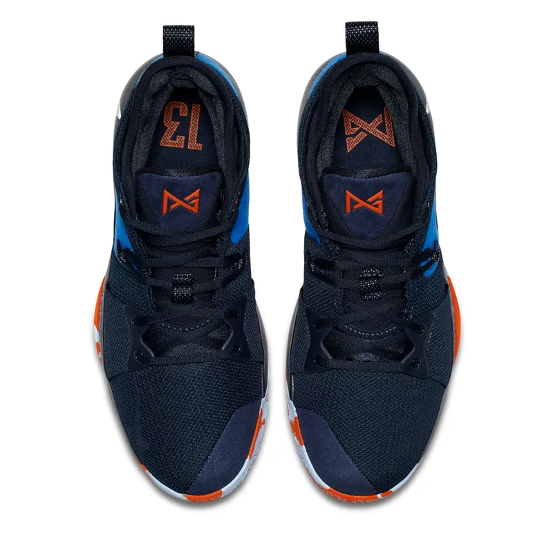Nike PG 2 Home Dark Obsidian/Navy-Kinetic Green (AJ2039-400)