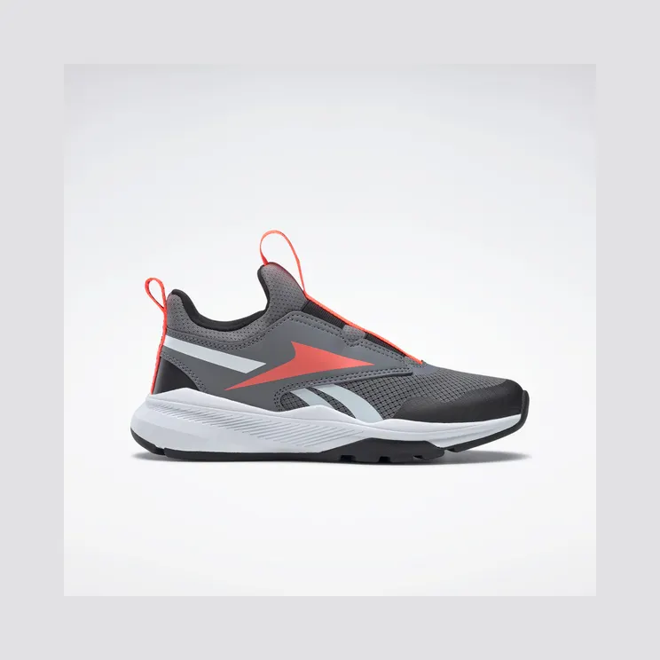 Reebok XT Sprinter Slip-on Schoenen Cold Grey 5 / Black / Orange Flare