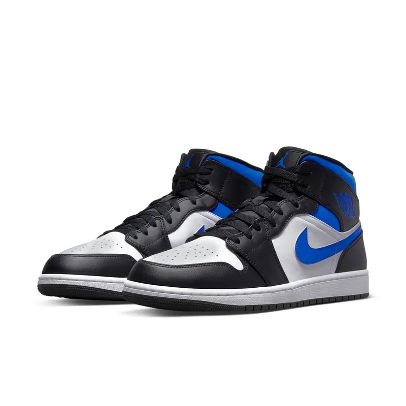 Air Jordan 1 Mid “Racer Blue / Black / White” (554724-140)