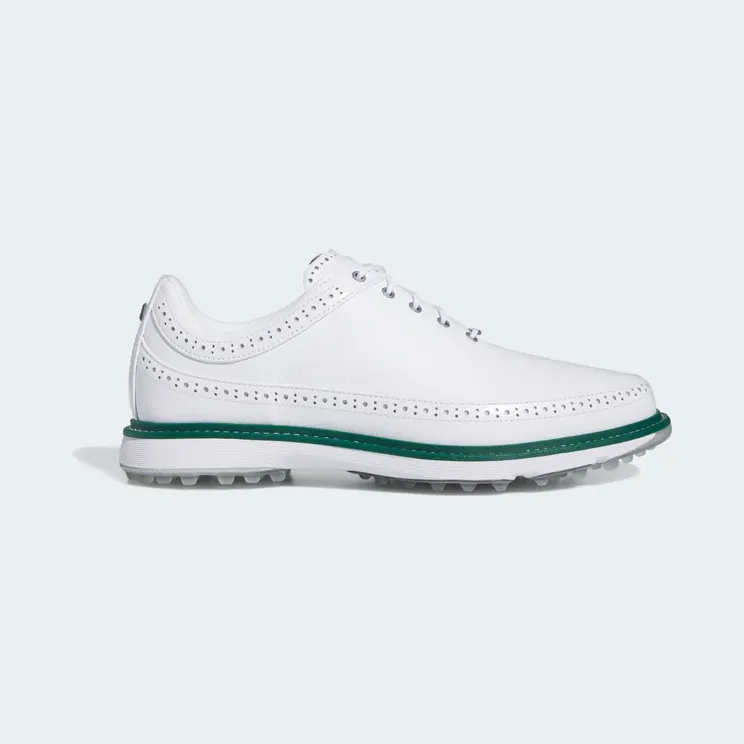 adidas MC80 Spikeless Golf Cloud White Silver Metallic Collegiate Green (IE3526)