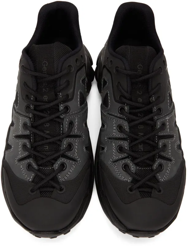 Moncler Genius 2 Moncler 1952 Black Silencio Sneakers (H10924M70600M1861)