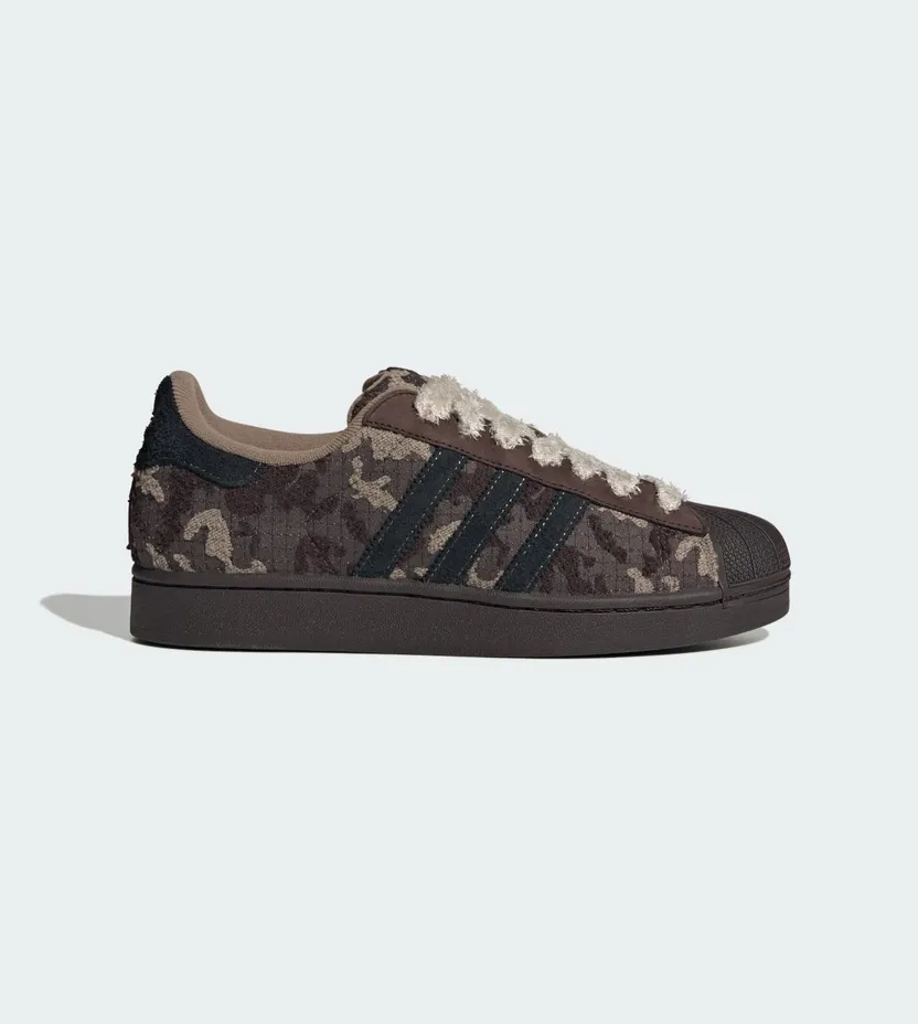 Adidas SUPERSTAR II Earth Strata / Core Black / Aurora Coffee (KJ7546)
