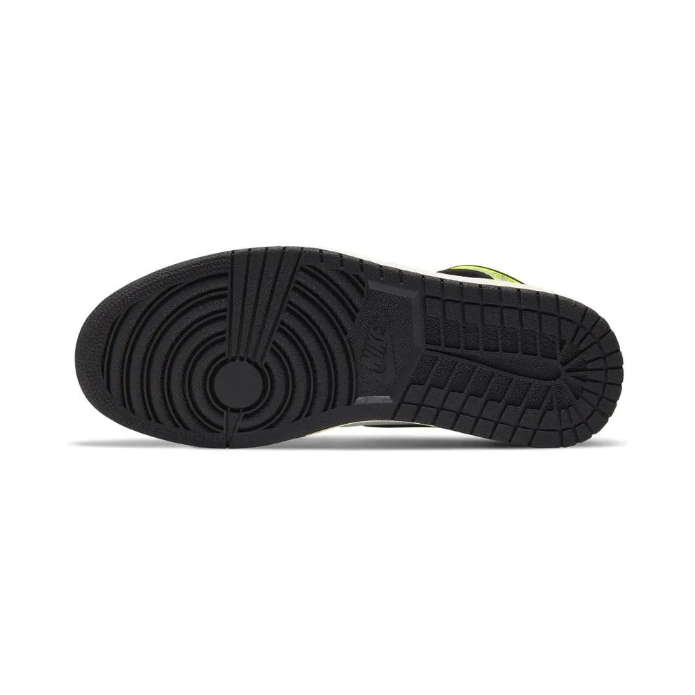 Jordan 1 Retro High White Black Volt University Gold White/Black-Volt-University Gold (555088-118)