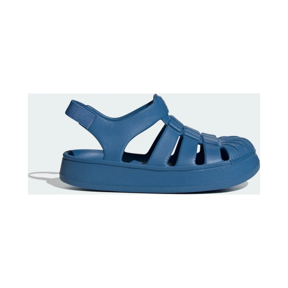 Adidas Superstar Sandalen Kids Focus Blue / Focus Blue / Focus Blue (JI2800)