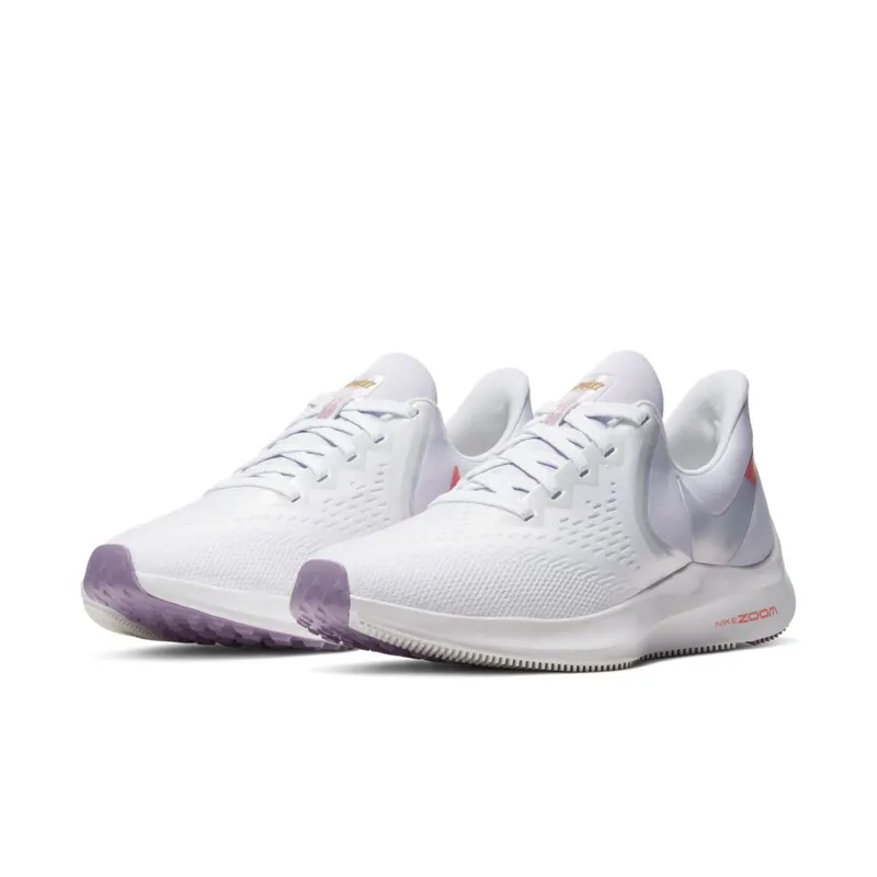 Nike Air Zoom Winflo 6 White Violet Star (W) (CW2638-181)