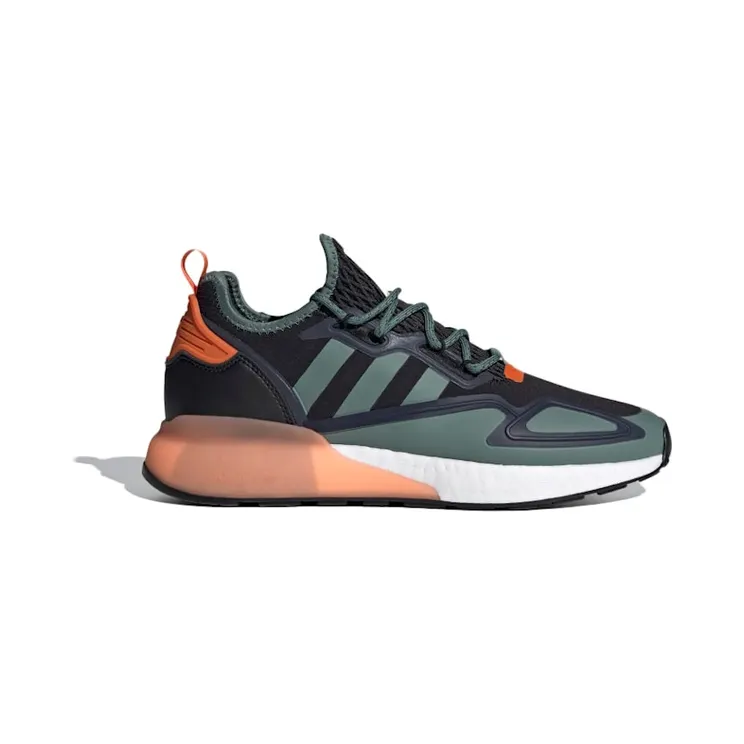 adidas ZX 2K Boost Black Tech Emerald (FZ0218)