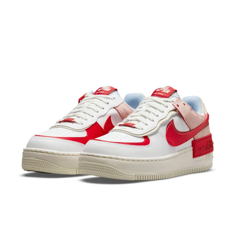 Nike Air Force 1 Shadow ‘Summit White University Red’ (2021) (CI0919-108)