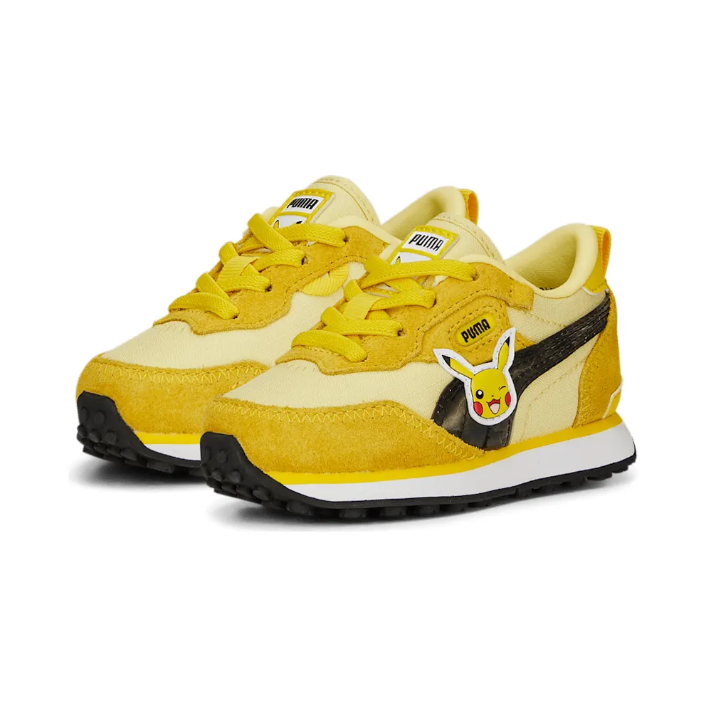 Puma x POKÉMON Rider FV Pikachu with alternatieve sluiting White/Yellow (387818-01)