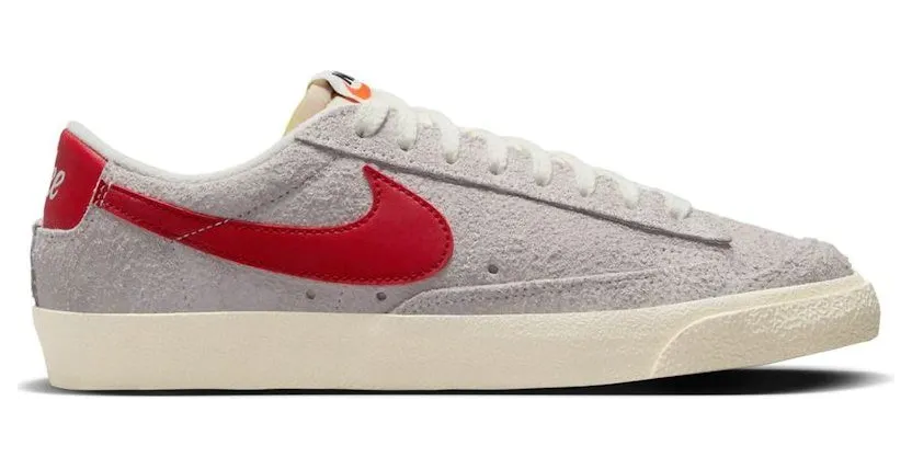 Nike Blazer Low ’77 Vintage Summit White Gym Red Sail Coconut Milk (FQ8060-100)