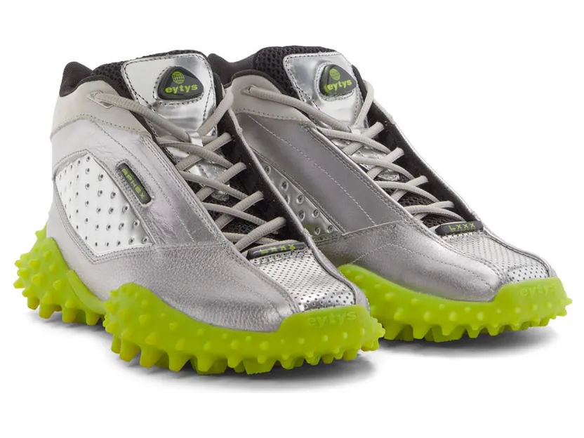 Eytys Silver Aphex Low-Top Sneakers (AHPL) (4)