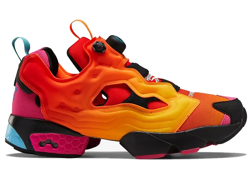 Reebok Instapump Fury Chromat Solar Orange Solar Orange/Alert Yellow-Black (Other Brands Reebok)