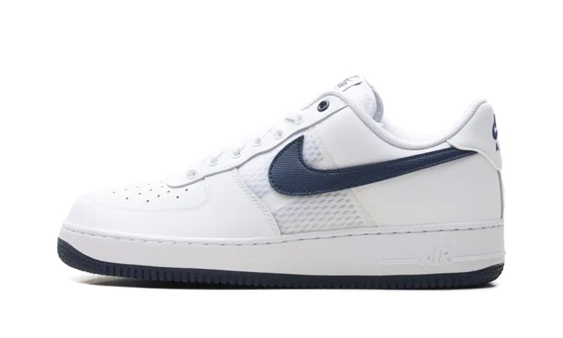 Nike Air Force 1 Low ’07 LV8 SE “Mesh Tape White Midnight Navy” (IH4462-100)