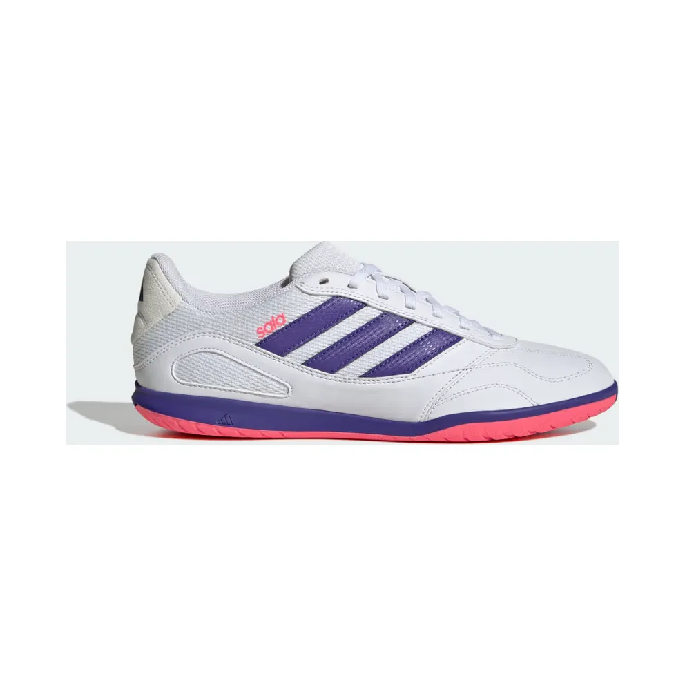 adidas Super Sala Competition III Indoor Football “Cloud White / Pure Purple / Solar Turbo” (JP6987)