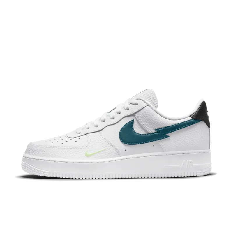 Nike Air Force 1 Low White – “White / Aquamarine-lime Glow-off Noir” (DJ6894-100)