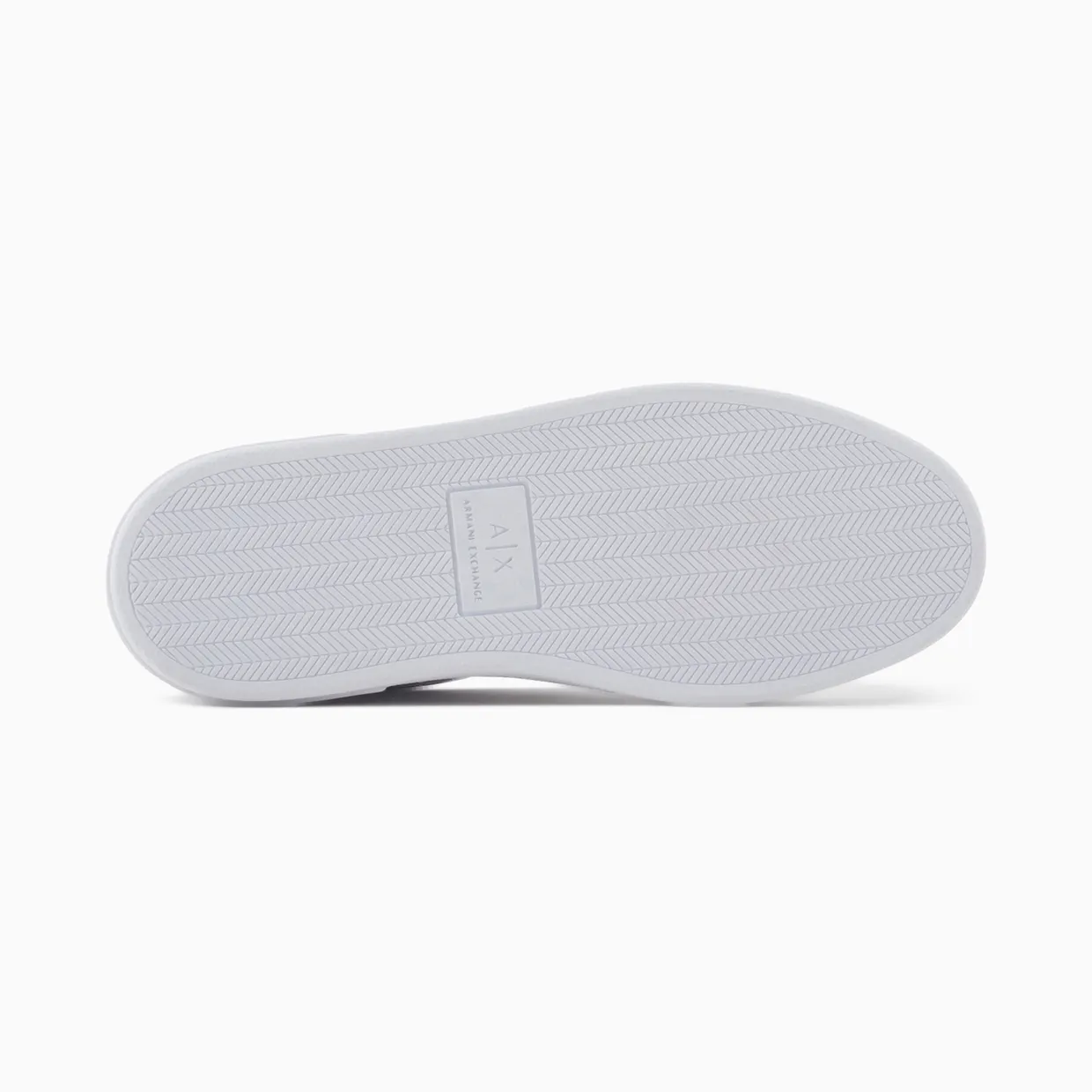 Armani Low-Top Sneakers In Smooth Leather With An Embossed Logo (XW000295-AF11912-U0002) (6)