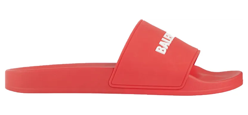 Balenciaga Pool Slide Red White (565826W1S806090)
