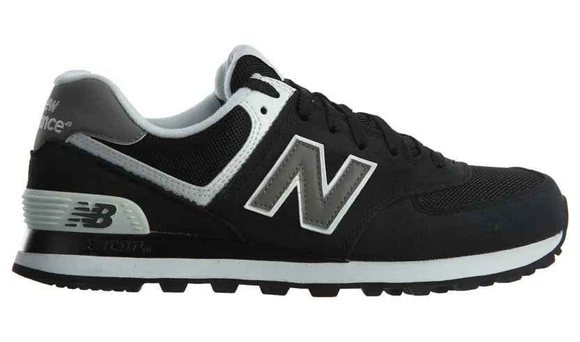 New Balance Classics Traditionnels Shoe Black Gray White (M574)