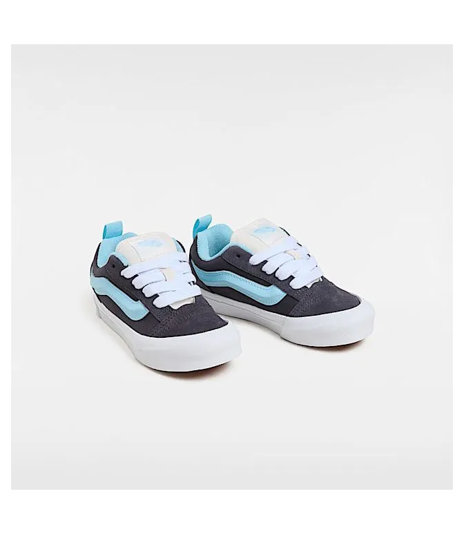 Vans Knu Skool PS “Grey / Blue” (VN000CYUY31)