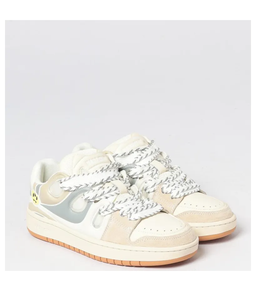 Barrow Leather Sneakers White (S6BWUASN149002/44)