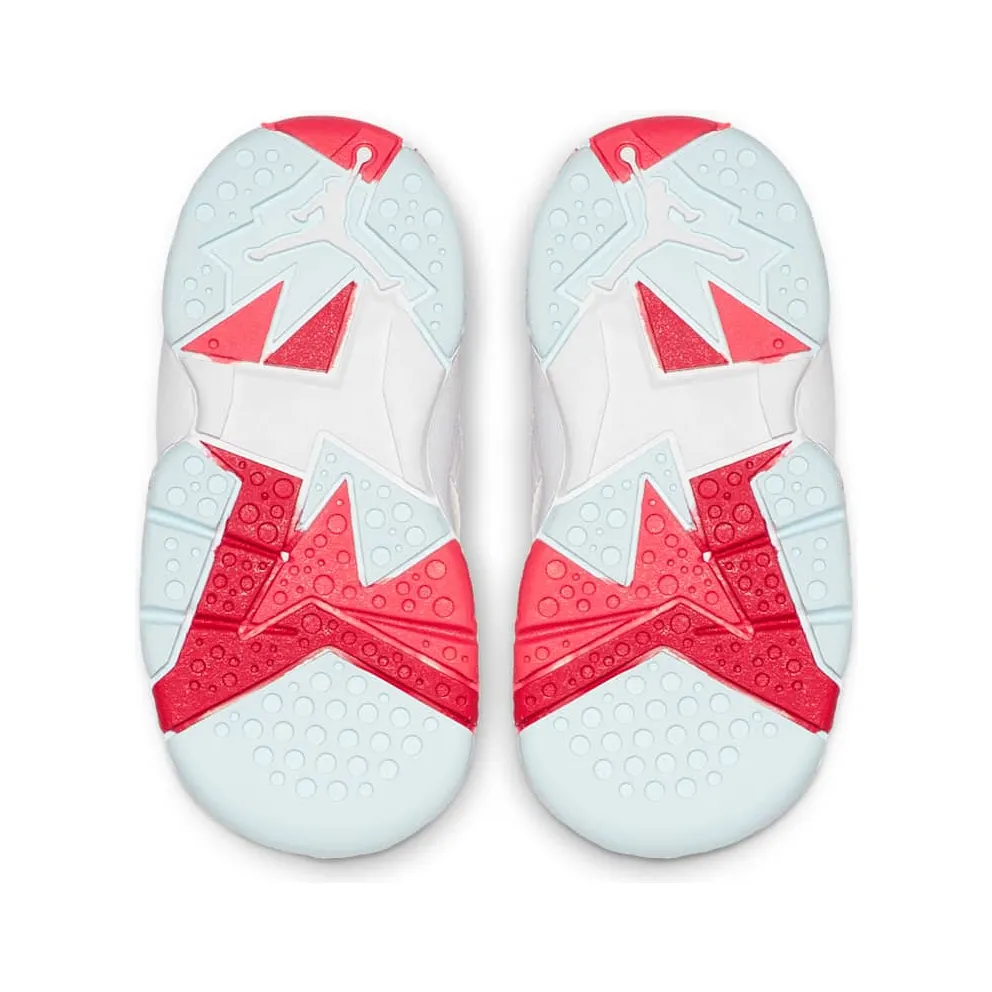 Jordan 7 Retro Topaz Mist (TD) White/White-Topaz Mist-Ember Glow-Gym Red (705418-104)