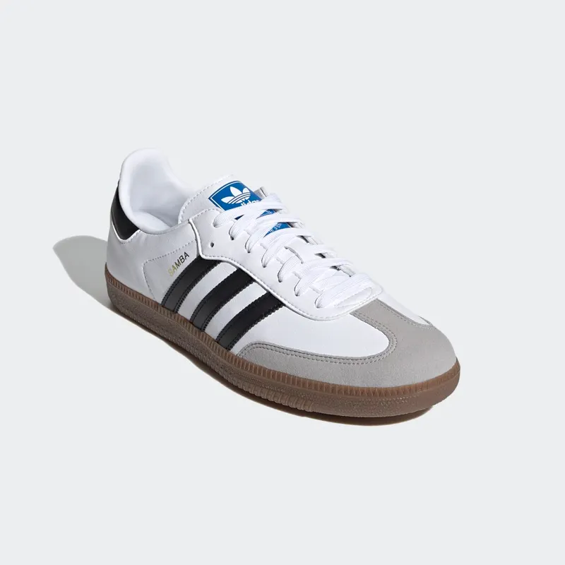 Adidas Samba Vegan Cloud White / Core Black / Gum (H01877)