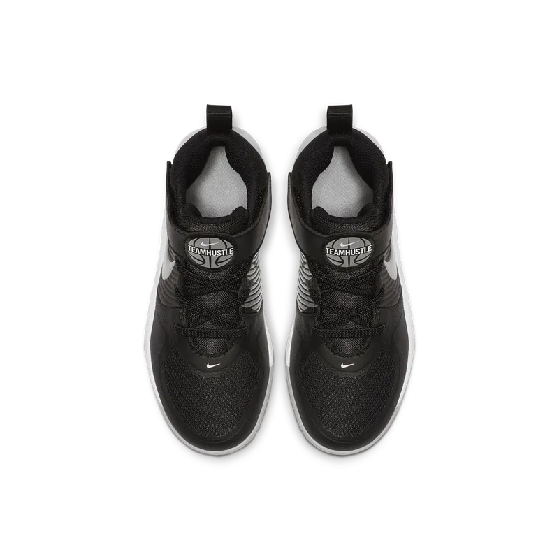 Nike Team Hustle D 9 Black Wolf Grey (PS) Black/Wolf Grey/White (AQ4225-001)