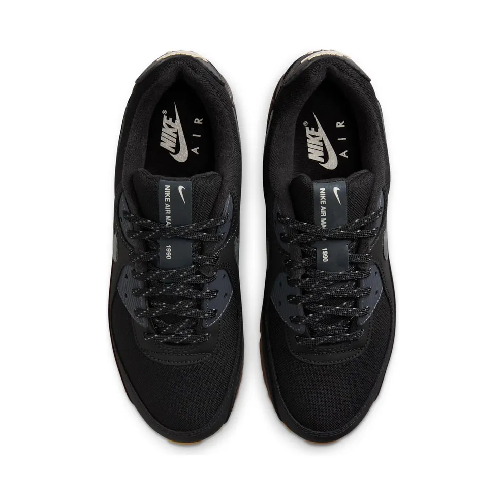Nike Air Max 90 Black Smoke Grey Gum Reflective (FV0387-001)