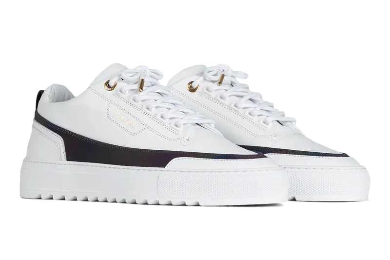 Mason Garments Firenze Leather/Reflective White/Rainbow (FW20-8E)