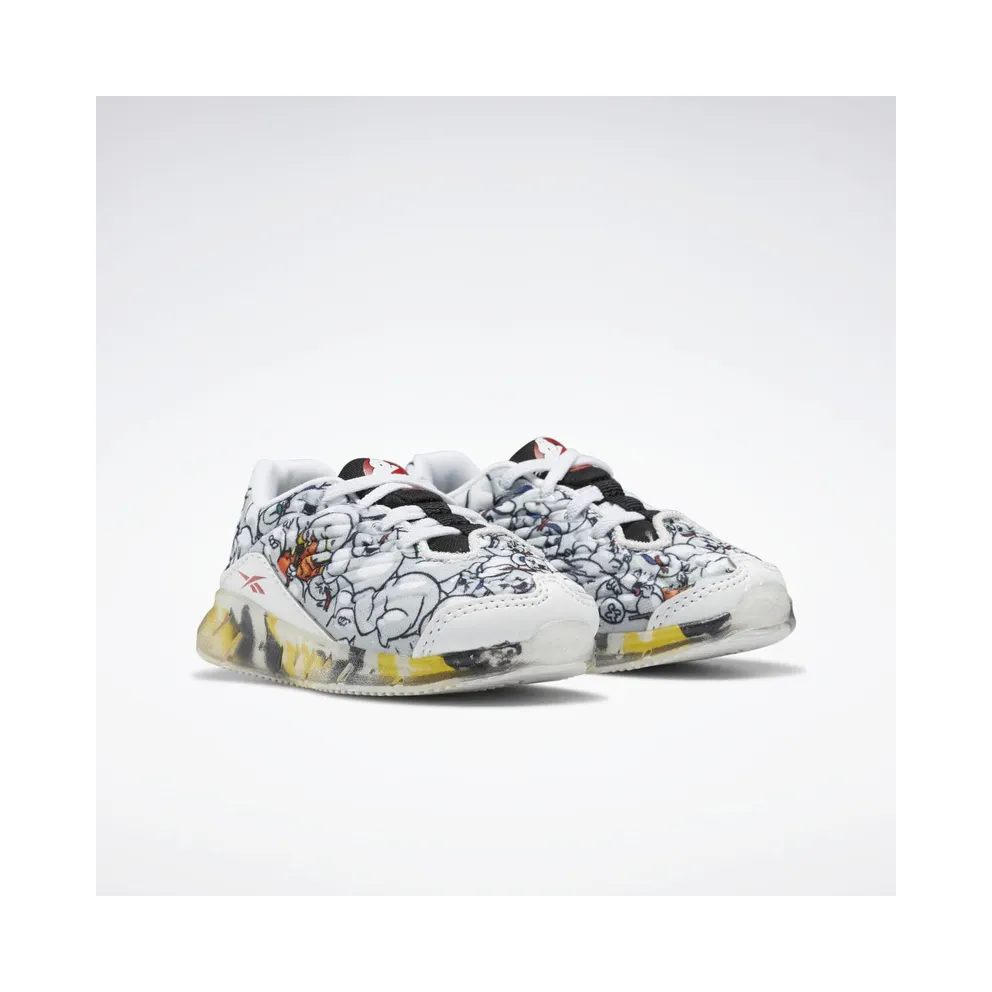 Reebok Ghostbusters Zig Kinetica Shoes White / Black / Vector Red (H03291)