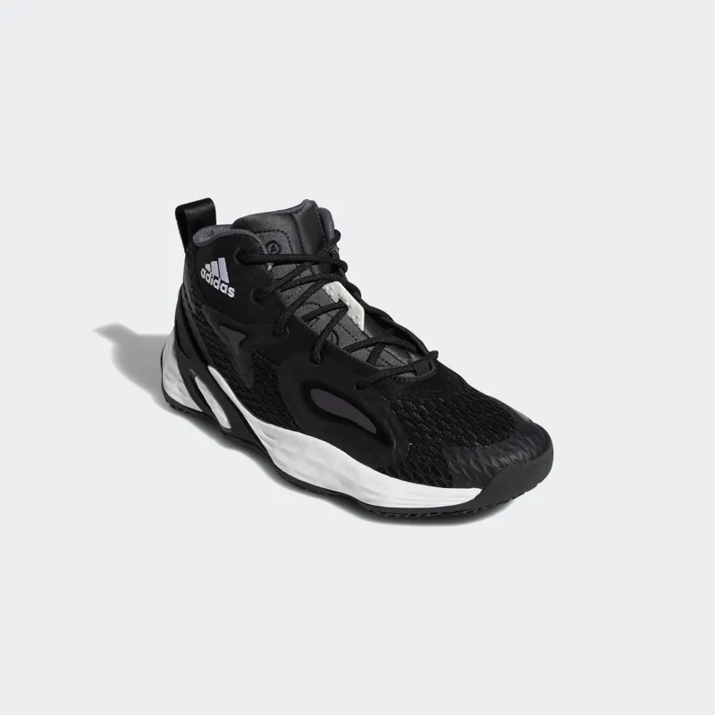adidas Exhibit A Mid Core Black / Silver Metallic / Team Dark Grey (H67747)