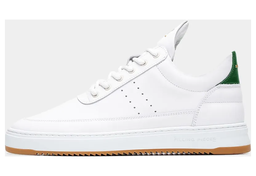 FILLING PIECES Low Top Bianco Green (10127791926)