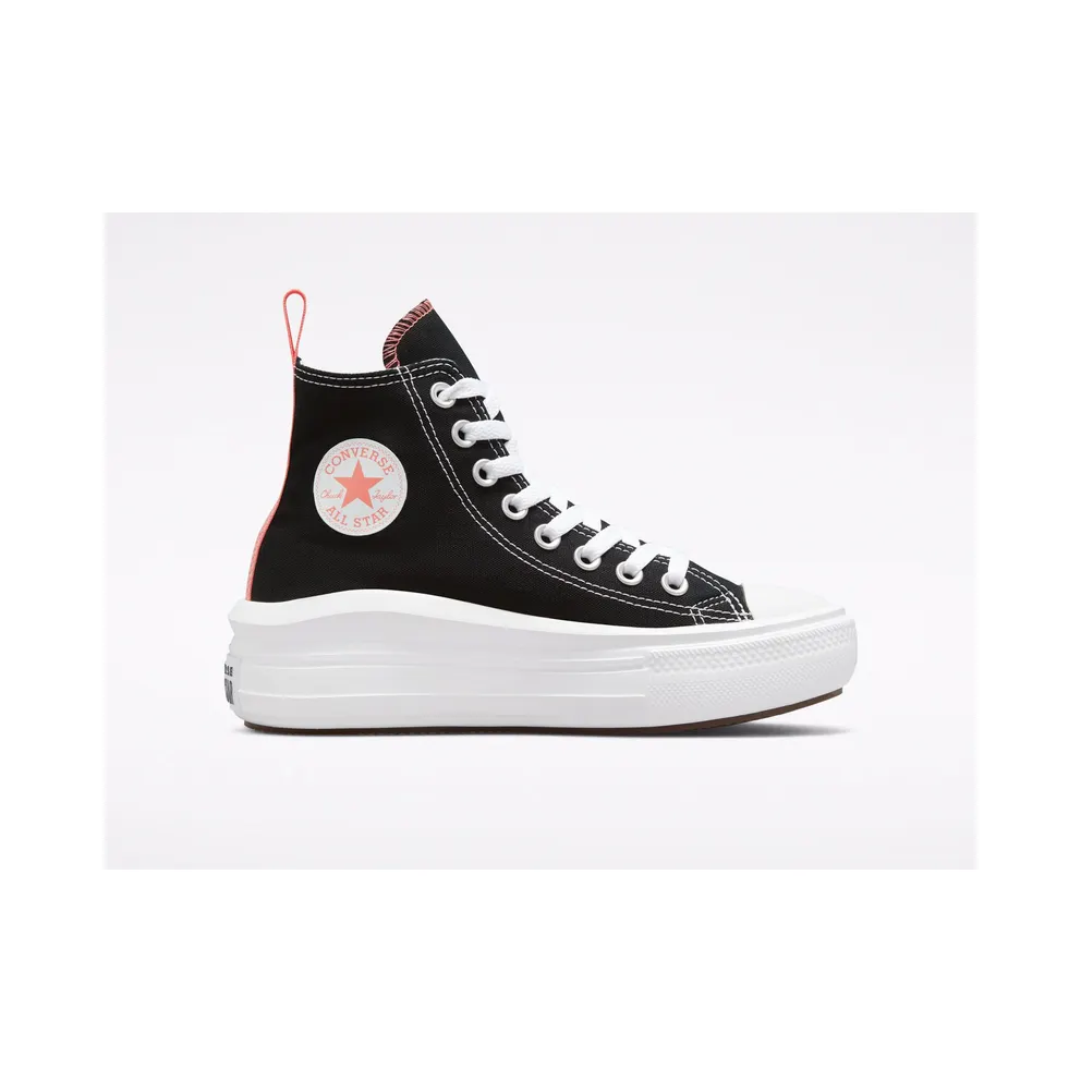 Converse Chuck Taylor All Star Move Platform Black/pink Salt/White