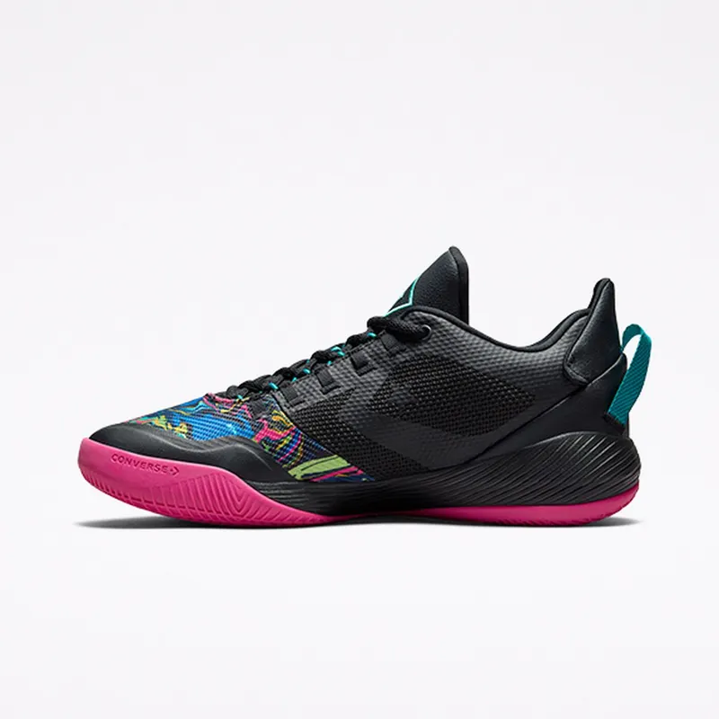 Converse All Star BB Shift Ox Black Pink Teal (A00406C)