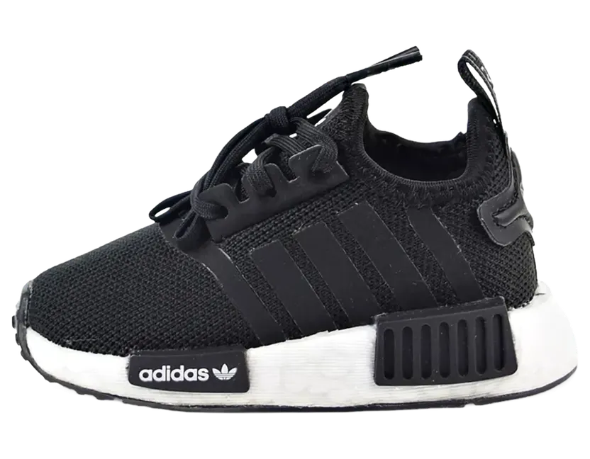 Adidas NMD_R1 Refined Shoes Core Black / Core Black / Cloud White (H02345)