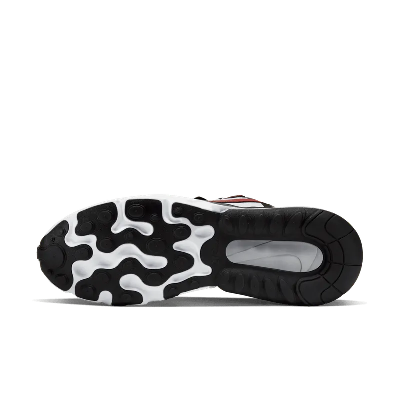 Nike Air Max 270 React Black Iron Grey University Red Black/White-Iron Grey-University Red (CI3866-002)