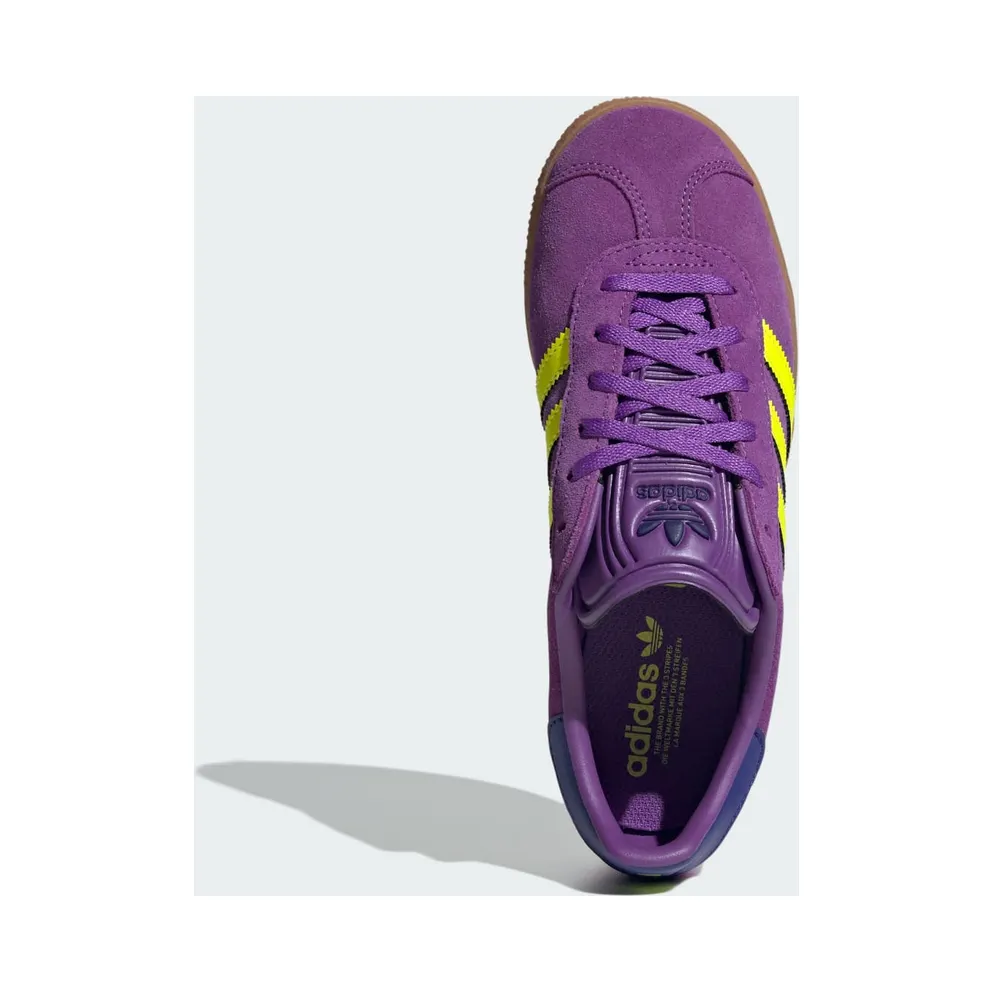 Adidas Gazelle Kids Active Purple / Solar Yellow / Collegiate Purple (JP7126)