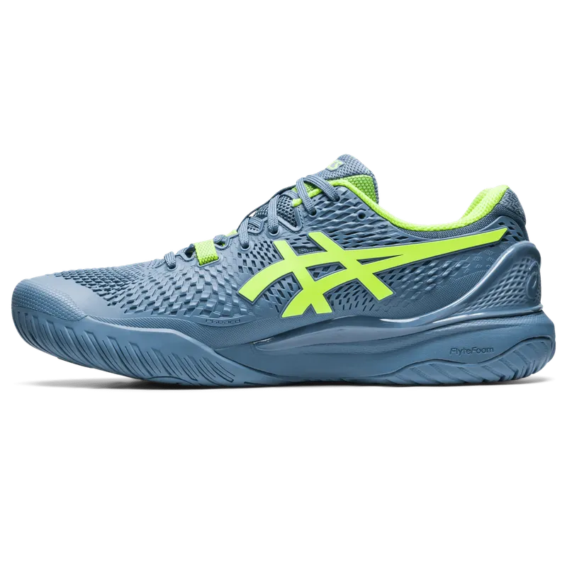 Asics GEL-RESOLUTION 9 Steel Blue/Hazard Green (1041A330.400)