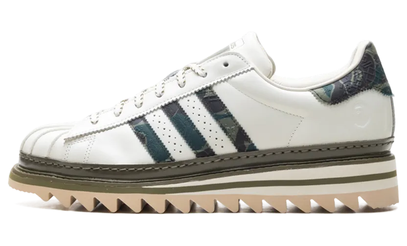 Adidas Superstar “CLOT x Bape – Off White” (KJ1473)