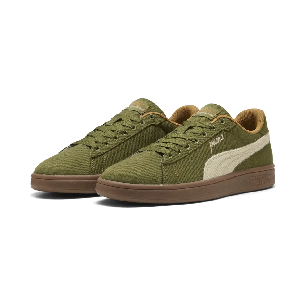 Puma Smash 3.0 Etiqueta “Olive Green / Toasted Almond” (404521_02)