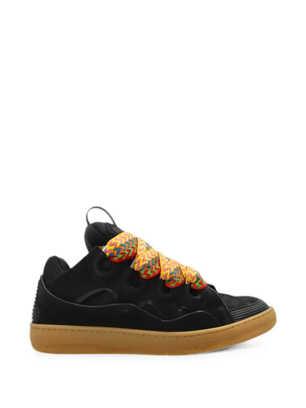 Lanvin Curb Sneakers mit Oversized-Spitze – Schwarz (FUSKDK12DRA3P26F)