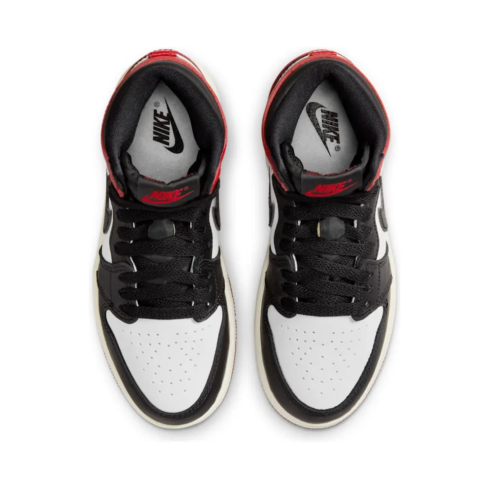 Jordan Air Jordan 1 Retro High OG “Black Toe” (PS) – FD1412-106