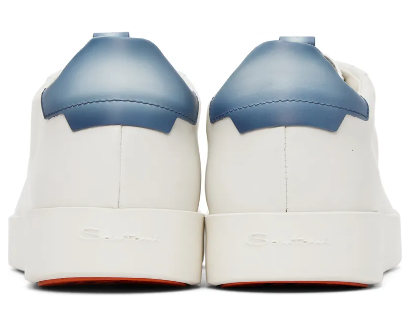 Santoni Leather “White” (MBWI21303BARXDSEI55) (2)