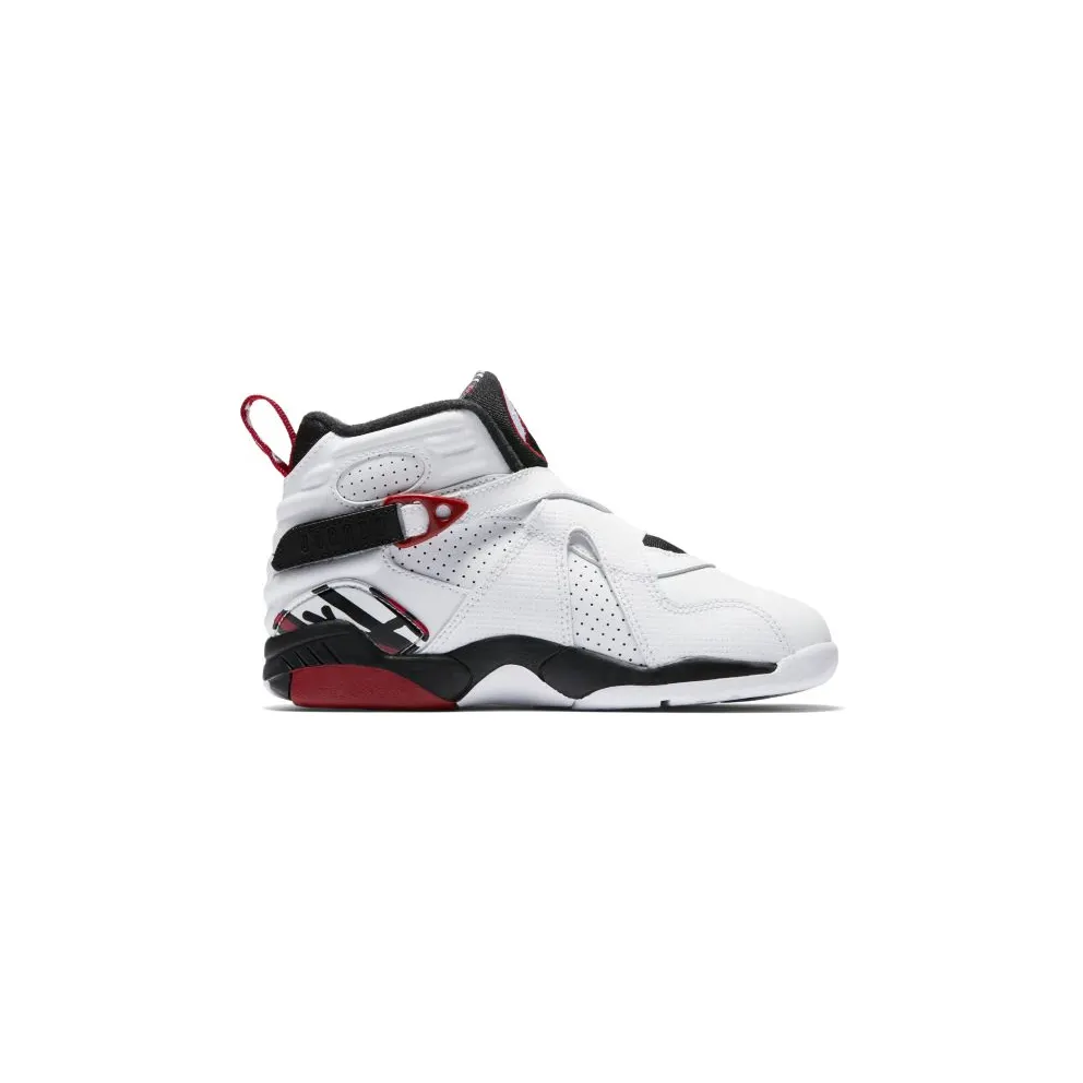 Jordan 8 Retro Alternate (PS) White/Gym Red-Black-Wolf Grey (305369-104)